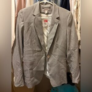 H&M Houndstooth Blazer